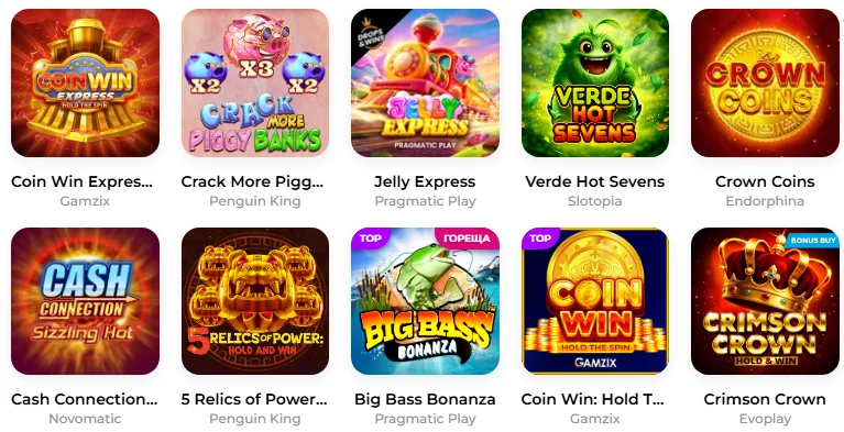 Verde Casino - Popular Slots